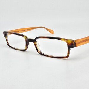Scojo New York Evans St 10795 Tortoise Orange Frame +2.00 Luxury Reading Glasses